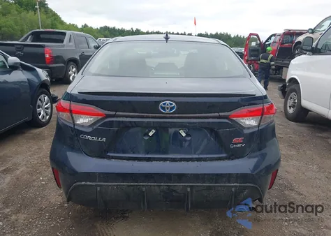 2025 Toyota Corolla Hybrid Se from USA, damaged, VIN JTDBDMHEXS3017426